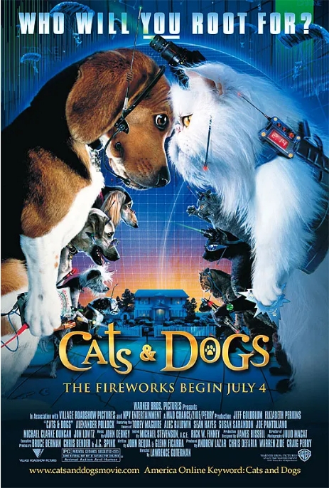 美国电影《猫狗大战》（1-3部）（2001-2020）喜剧 / 动作 / 冒险 豆瓣6.9 [夸克网盘]